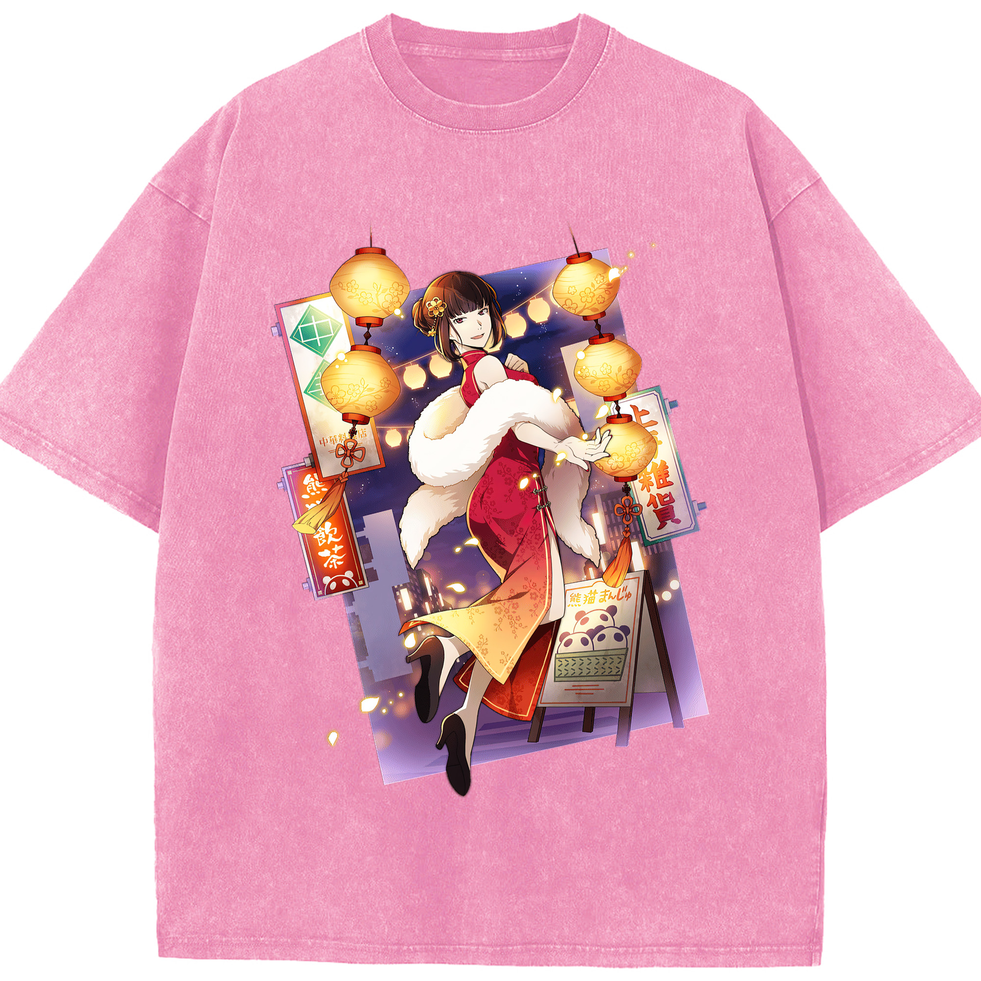 （画像用） 文豪ストレイドッグス Bungo Stray Dogs 綿100% ヴィンテージ風 半袖Tシャツ（フロントプリント）